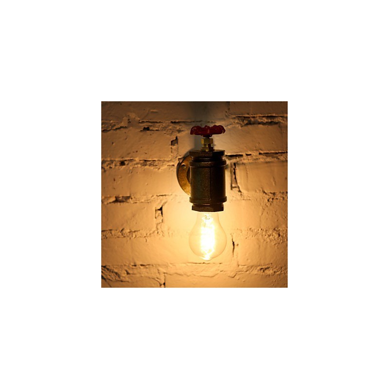 Vintage Industrial Water Pipe Seinävalaisimet Loft Edison Light baariravintolaan seinävalaisimet