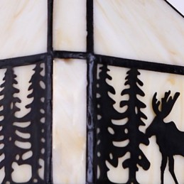 Christmas Deer Euroopan sopimusmaaseudun luovat takorautaiset seinävalaisimet