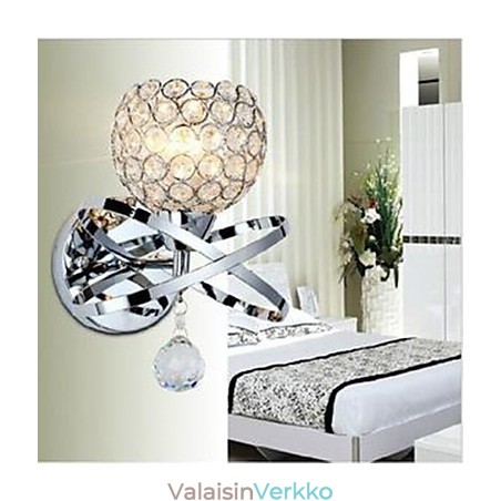 Yksipäinen Crystal seinävalaisin Yksipäinen Crystal seinävalaisin
