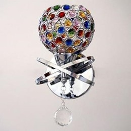 Yksipäinen Crystal seinävalaisin