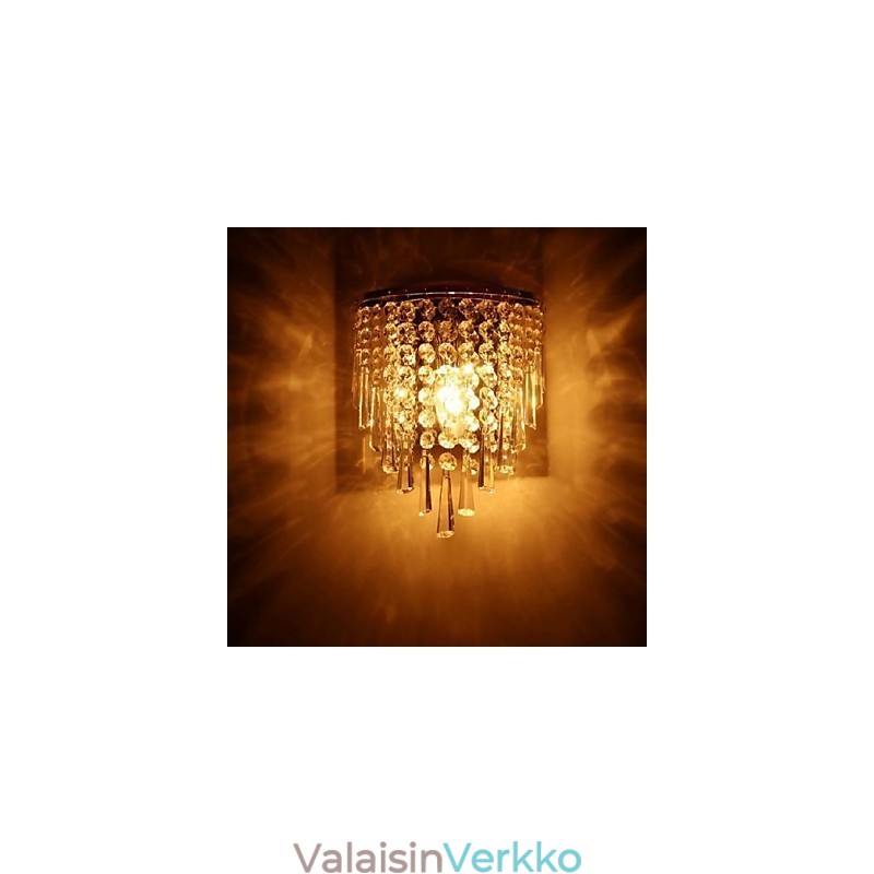 Moderni muoti kristalliseinävalaisimet Sängyn valaistus Crystal seinävalaisin