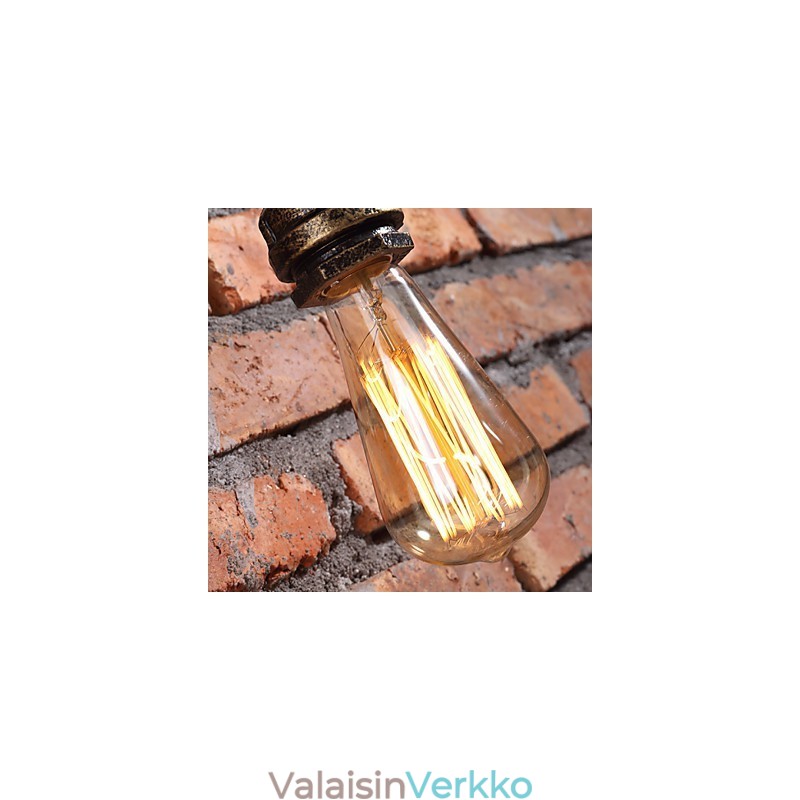 Seinävalaisimet Loft Traditional Classic Metal