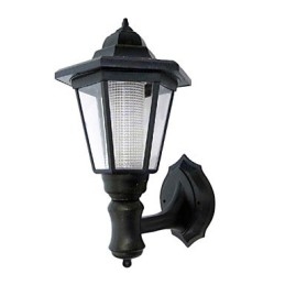 Aurinkoenergialla toimiva Outdoor Garden Path Yard Security Wall Light Maisemalamppu