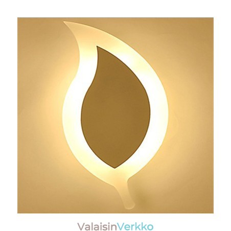 Creative Simple Fashion Modern Akryyli supistettu seinävalaisin metalliseos Small Leaves Light Creative Simple Fashion Modern Akryyli supistettu seinävalaisin metalliseos Small Leaves Light
