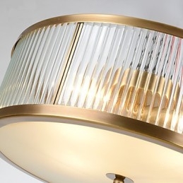 Perinteinen Klassinen Rustic Lodge Brass Metal Upload Mount