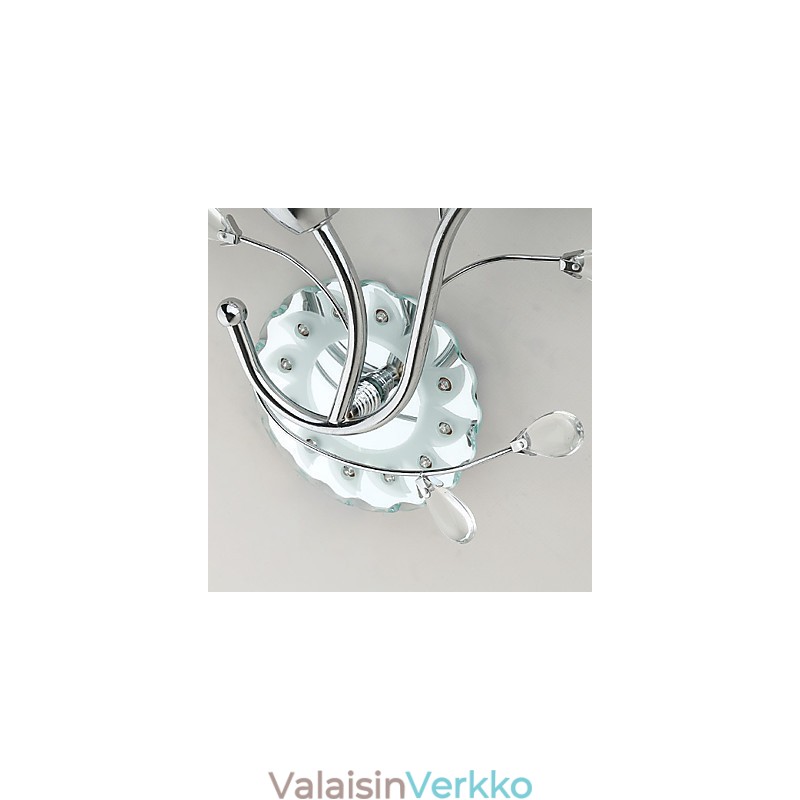 Creative Flowers nykyaikaiset ja sovitetut Creative Crystal seinävalaisimet