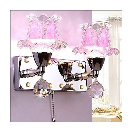 Luovat nykyaikaiset ja sovitut luovat kristalliseinävalaisimet