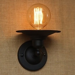 Retro-minimalistinen sängyn vieressä käytävä portaat Parveke koristeellinen seinävalaisin