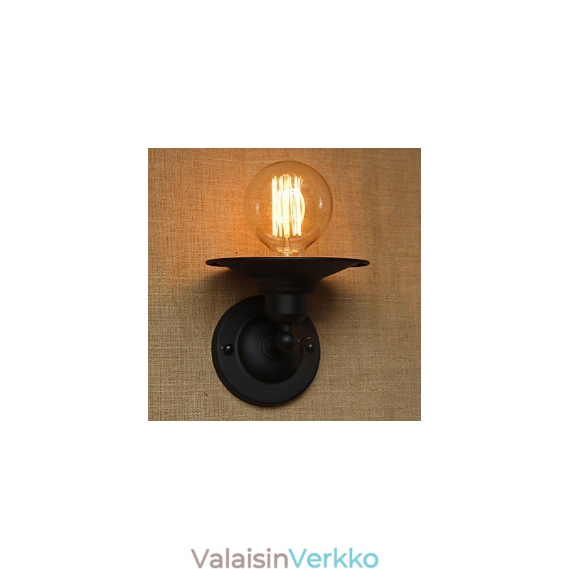 Retro-minimalistinen sängyn vieressä käytävä portaat Parveke koristeellinen seinävalaisin