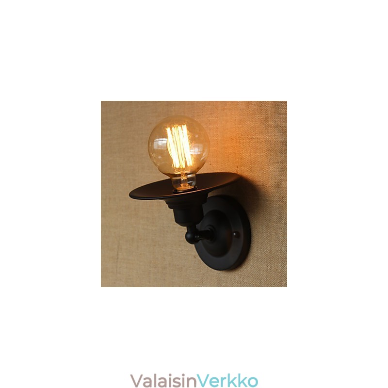 Retro-minimalistinen sängyn vieressä käytävä portaat Parveke koristeellinen seinävalaisin