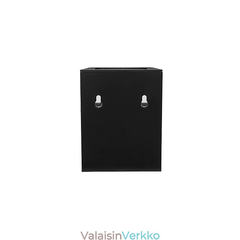 Lämmin keltainen aurinkoenergialla toimiva seinäteline 2 lyhtyvalaisin
