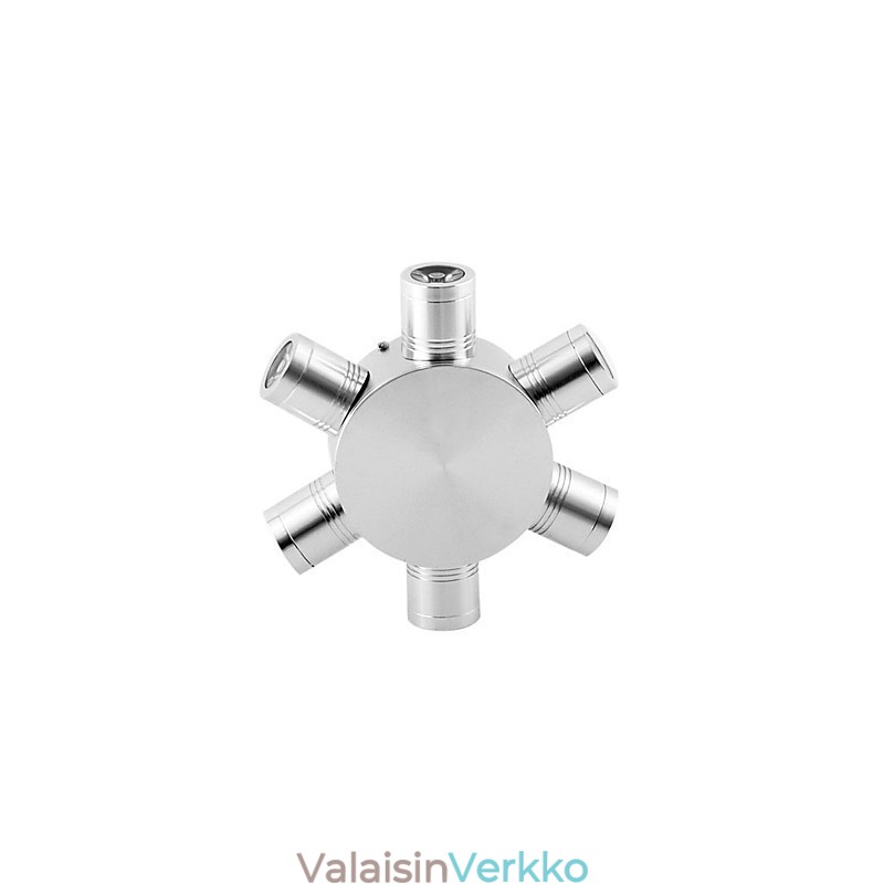 Minityyliset seinävalaisimet modernia nykymetallia
