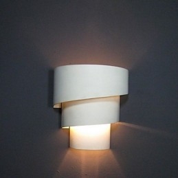 Laadukas moderni muotisuunnittelu spiraaliseinävalaisin Creative seinävalaisin
