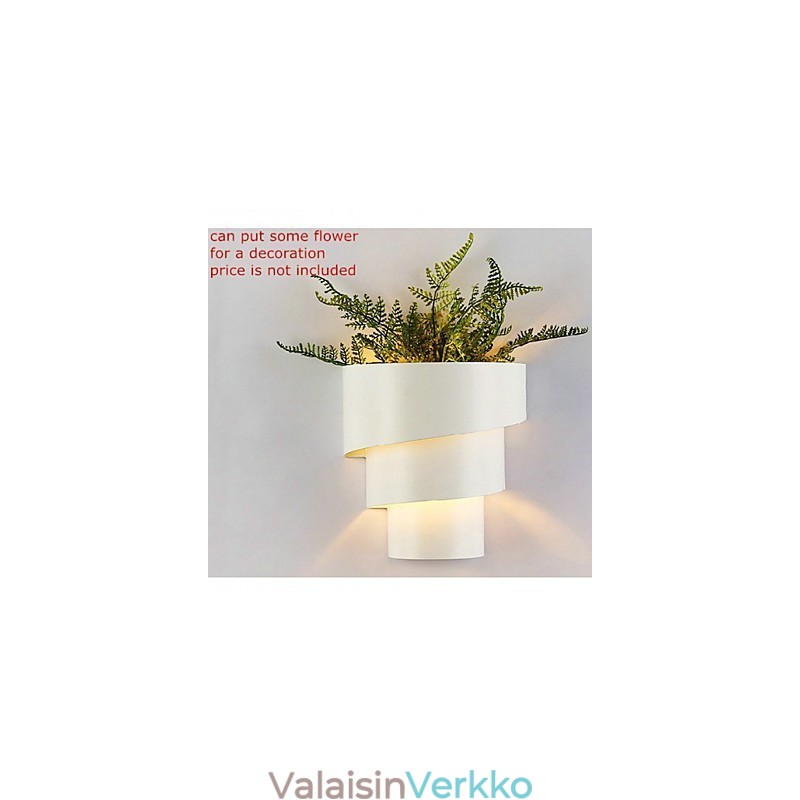 Laadukas moderni muotisuunnittelu spiraaliseinävalaisin Creative seinävalaisin