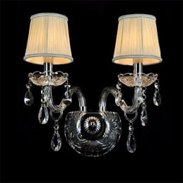 Crystal Mini Style Seinälamput Kynttilät Seinävalot Moderni Contemporary Glass