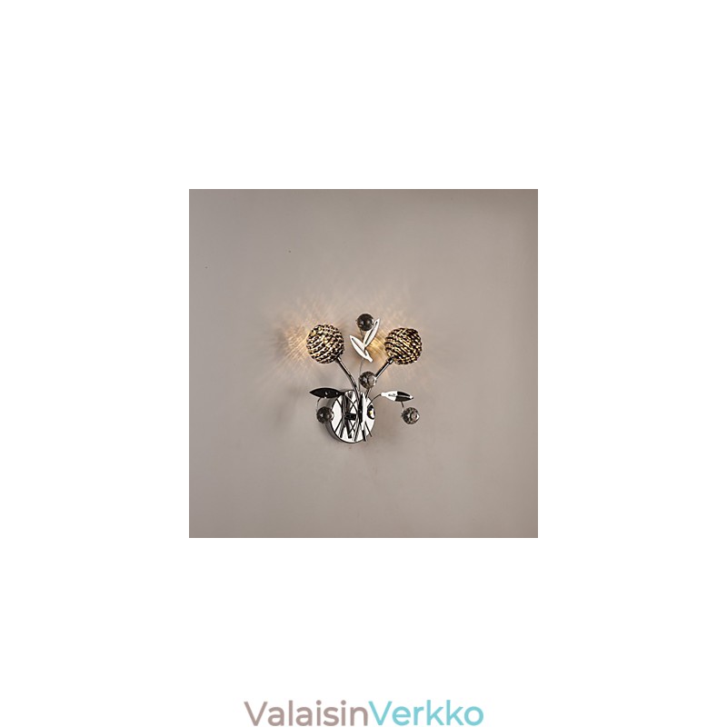 Seinävalaisimet Crystal Mini Style Modern Contemporary Metal