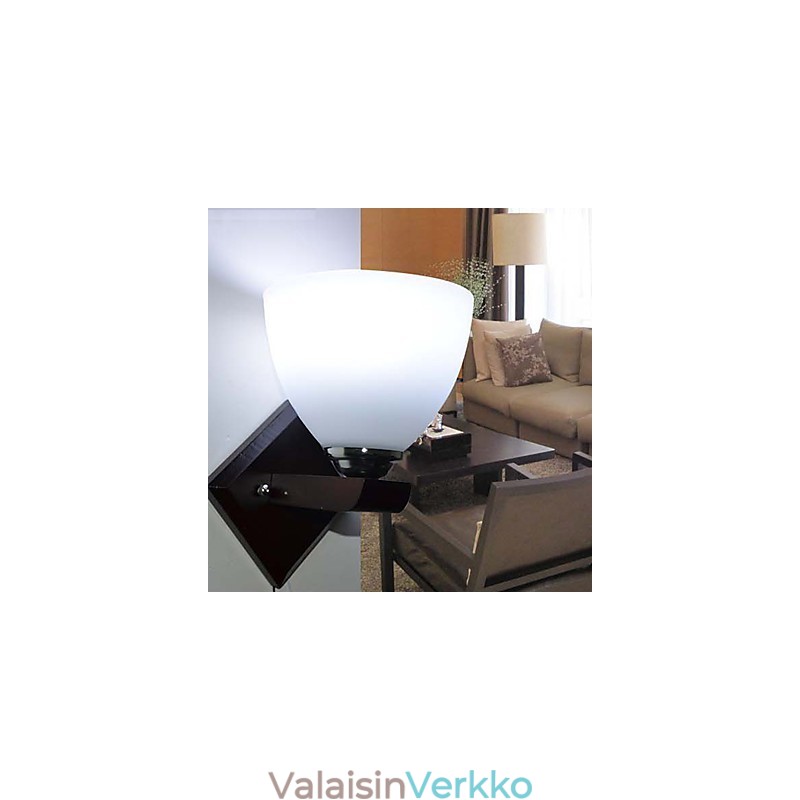 Seinävalaisin Lasi Lämmin moderni Seinälamppu sängyn päähän Valot