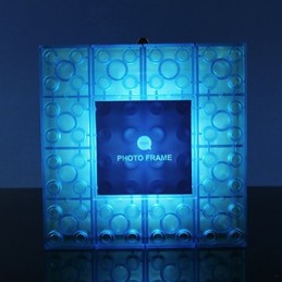 Creative Blocks Frame Vaalea Söpö Little Gifts Seinävalaisin Vyökoukku Valot