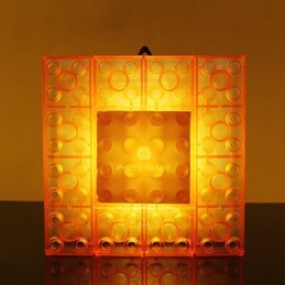 Creative Blocks Frame Vaalea Söpö Little Gifts Seinävalaisin Vyökoukku Valot