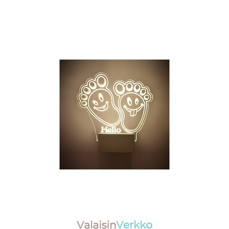 Akryyliseinälamppu PVC-lamppuvalaisin Moderni nykyaikainen metalli