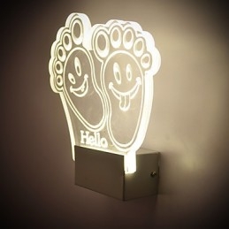 Akryyliseinälamppu PVC-lamppuvalaisin Moderni nykyaikainen metalli