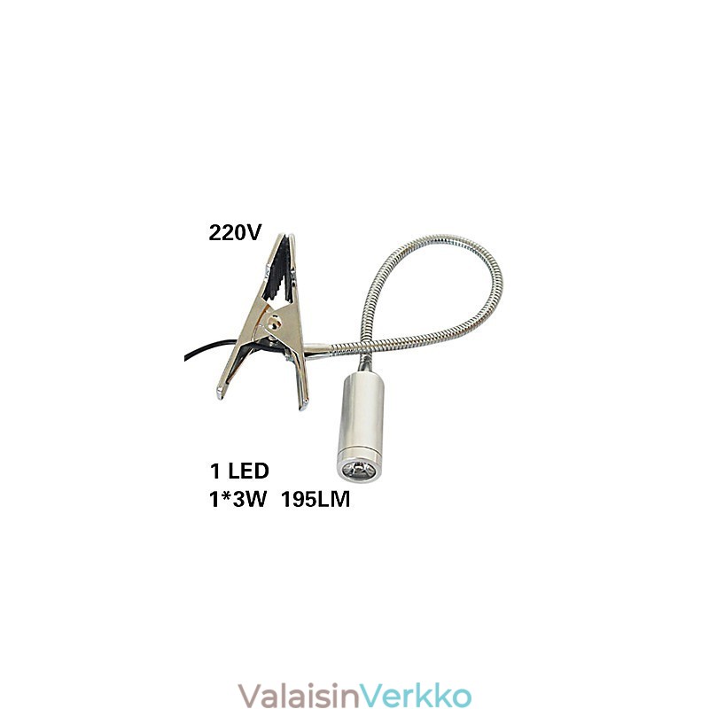 Alumiininen seinävalaisin Spotlight peilivalaisin