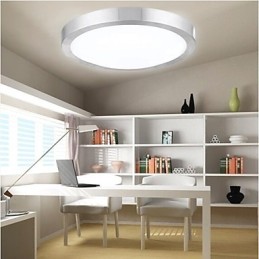 Uppoasennusvalot 7W Light Pyöreä Yksinkertainen Moderni Halkaisija 20cm
