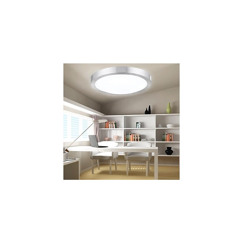 Uppoasennusvalot 7W Light Pyöreä Yksinkertainen Moderni Halkaisija 20cm