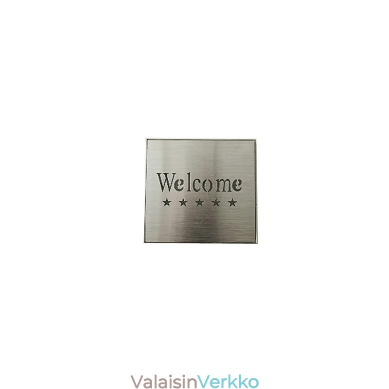 Hotel Market Tervetuloa merkkivalolamppu Creative Bar Malli seinävalaisimet metallia