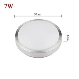 Uppoasennusvalot 7W Light Pyöreä Yksinkertainen Moderni Halkaisija 20cm