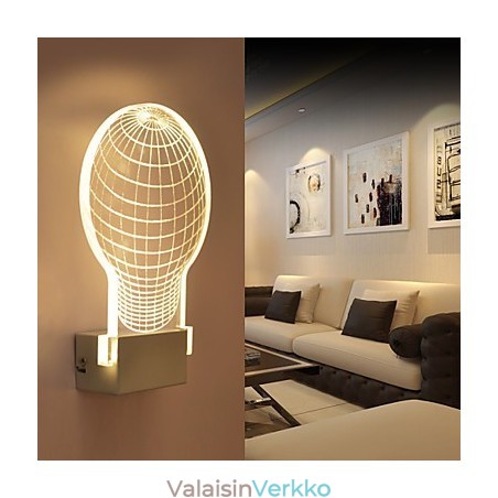 Akryyliseinävalaisin PVC-lamppu valosiru Moderni nykyaikainen metalli Akryyliseinävalaisin PVC-lamppu valosiru Moderni nykyaikainen metalli
