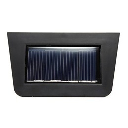 Lämmin keltainen aurinkoenergialla toimiva seinäteline 2 lyhtyvalaisin