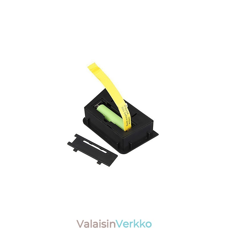 Lämmin keltainen aurinkoenergialla toimiva seinäteline 2 lyhtyvalaisin