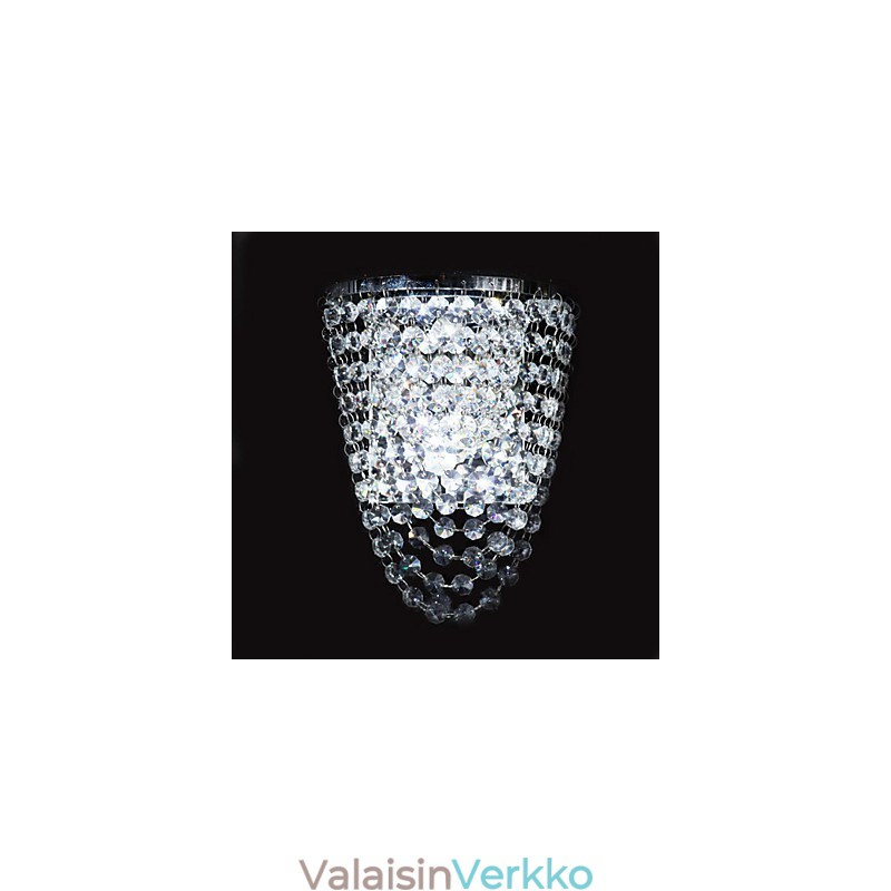 Crystal Flush Mount seinävalaisimet Moderni nykyaikainen metalli
