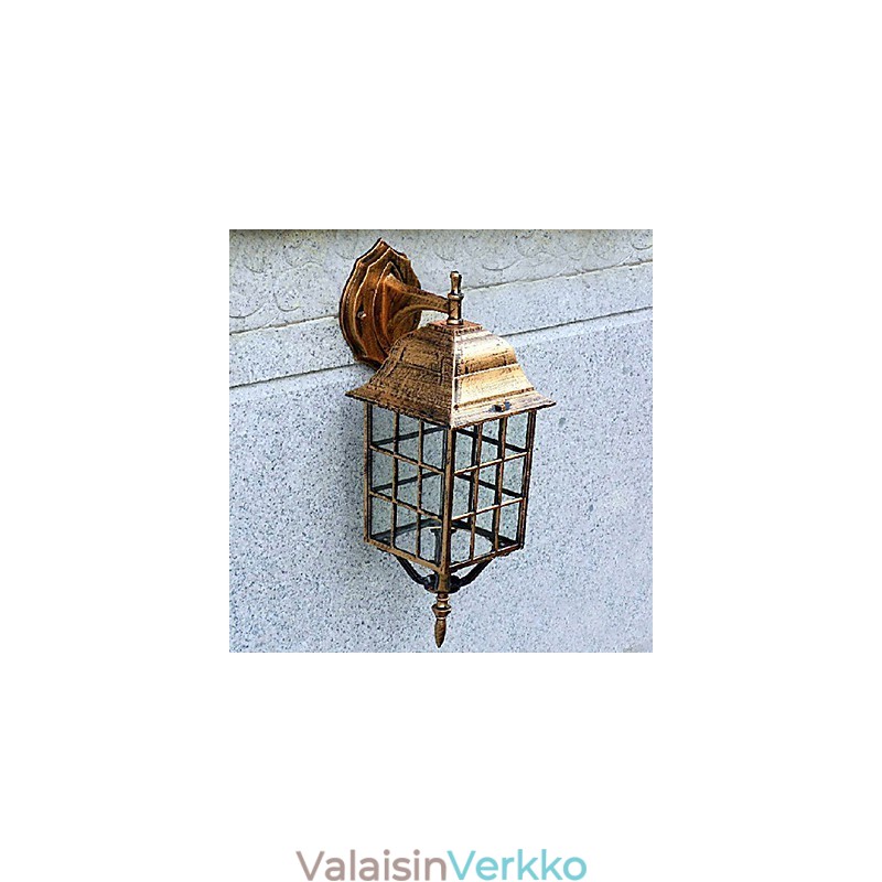 Perinteiset klassiset metalliset ulkoseinävalot