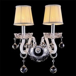 Crystal Mini Style Seinälamput Kynttilät Seinävalot Moderni Contemporary Glass