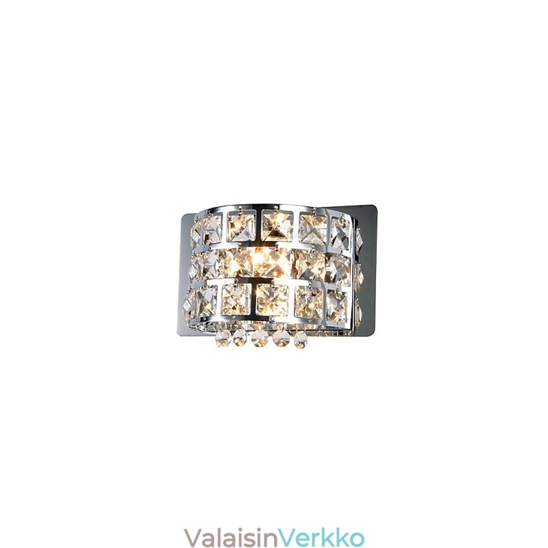 Crystal uppoasennettava seinävalaisin Moderni nykyaikainen G4 metalli