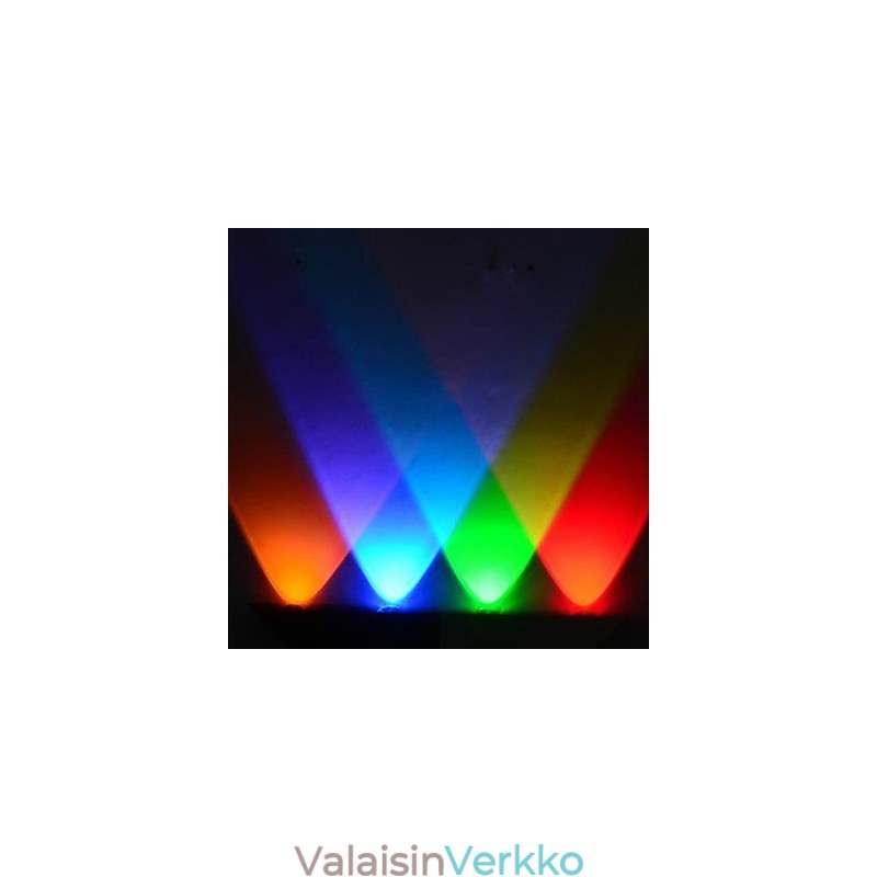Moderni seinävalaisin mustalla ja hopealla, tyylikkäällä kolmiolla