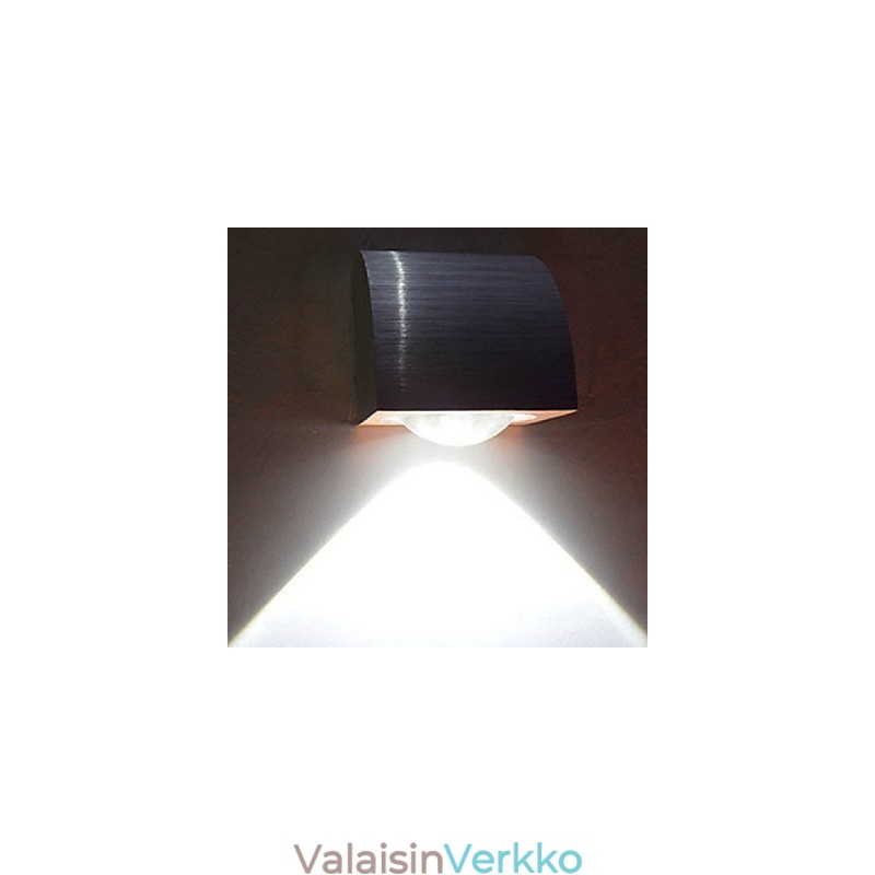 Minityyliset seinävalaisimet modernia nykymetallia