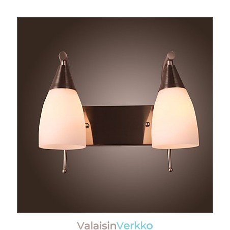 2 Valkoinen seinävalaisin 2 Valkoinen seinävalaisin