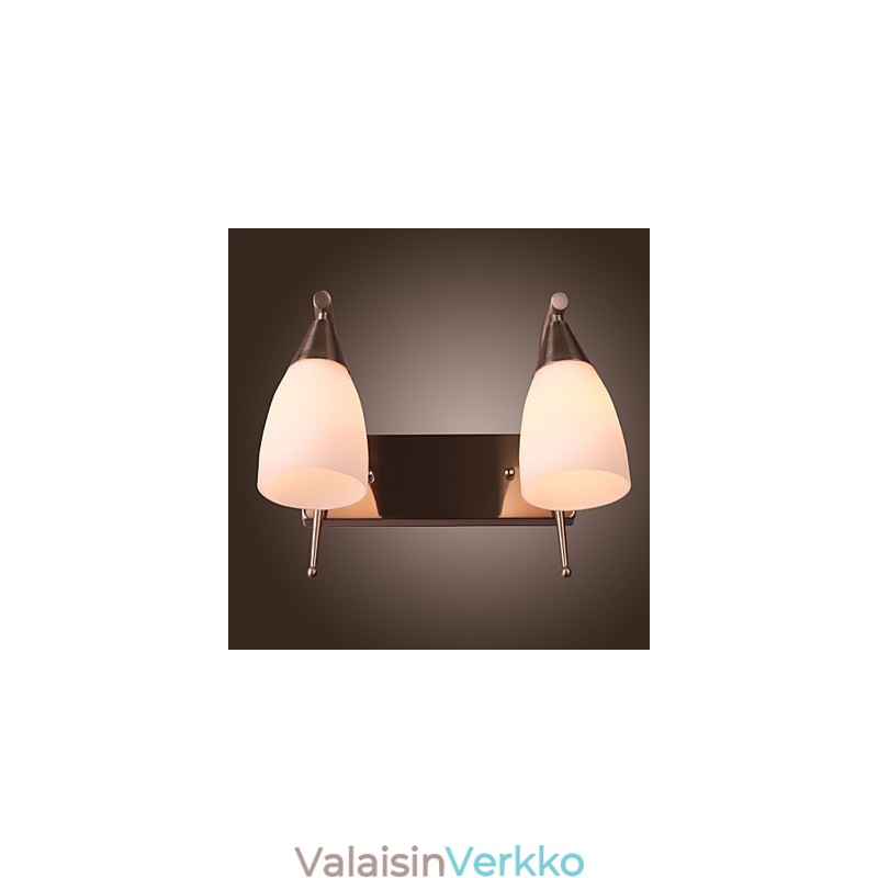 2 Valkoinen seinävalaisin