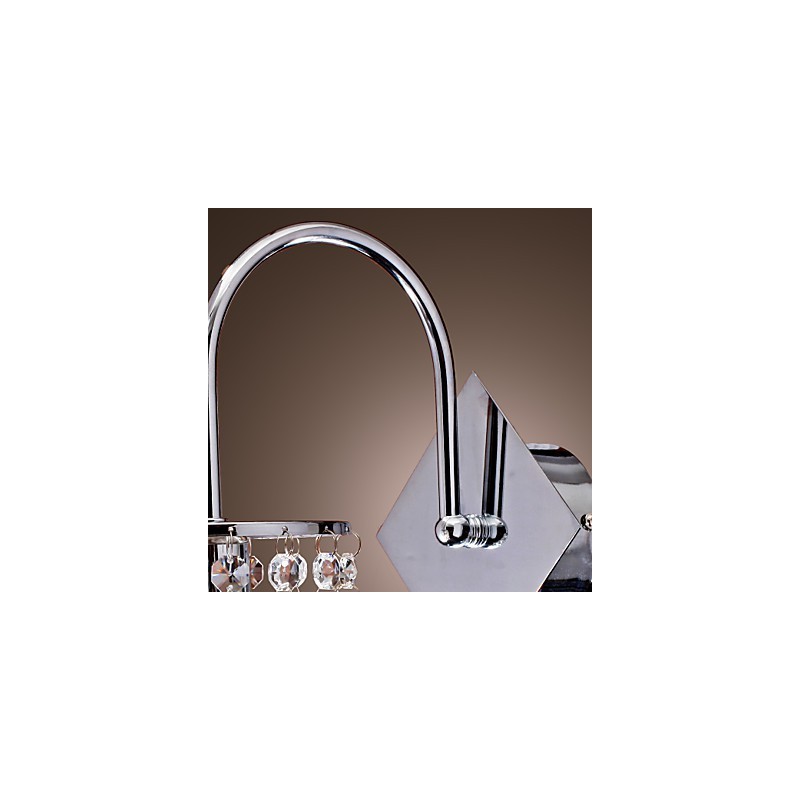 Seinävalaisin tyylikkäällä kristallipisaralla