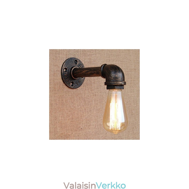 Nostalgia Yksinkertainen vesiputki koristeellinen pieni seinävalaisin seinävalaisin