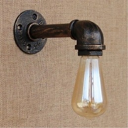 Nostalgia Yksinkertainen vesiputki koristeellinen pieni seinävalaisin seinävalaisin