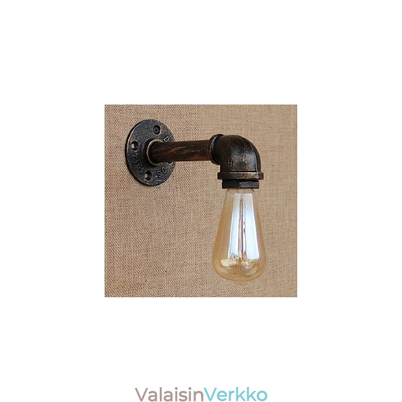 Nostalgia Yksinkertainen vesiputki koristeellinen pieni seinävalaisin seinävalaisin