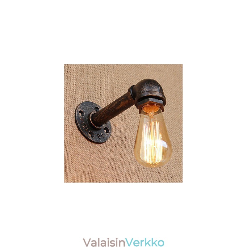 Nostalgia Yksinkertainen vesiputki koristeellinen pieni seinävalaisin seinävalaisin