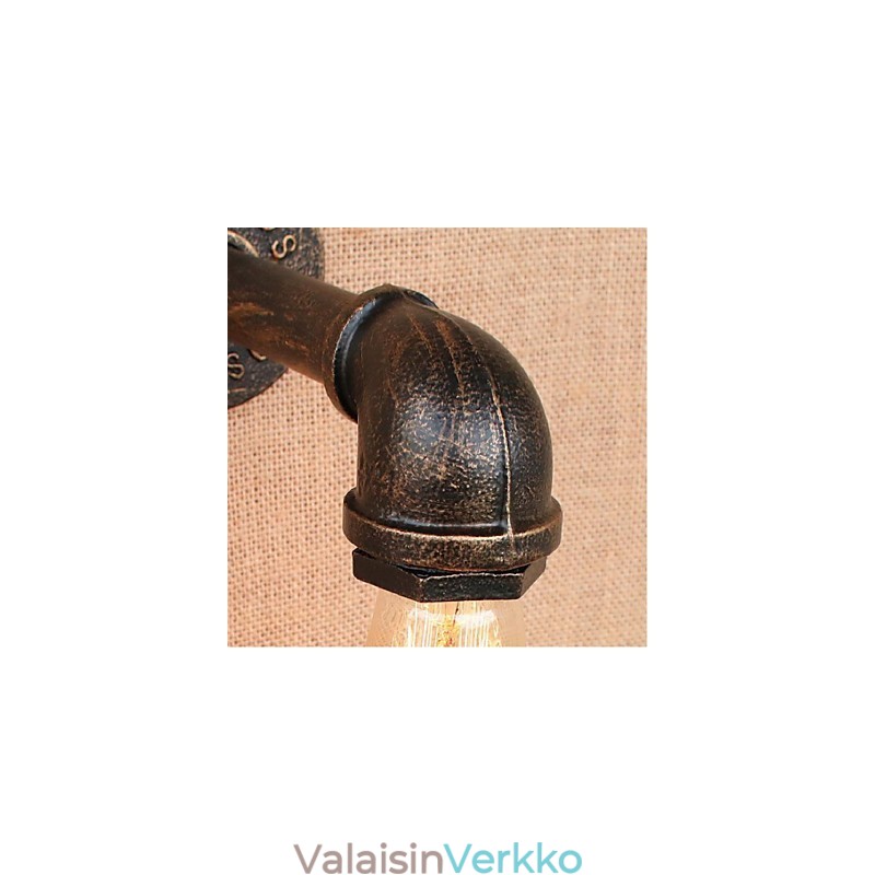 Nostalgia Yksinkertainen vesiputki koristeellinen pieni seinävalaisin seinävalaisin