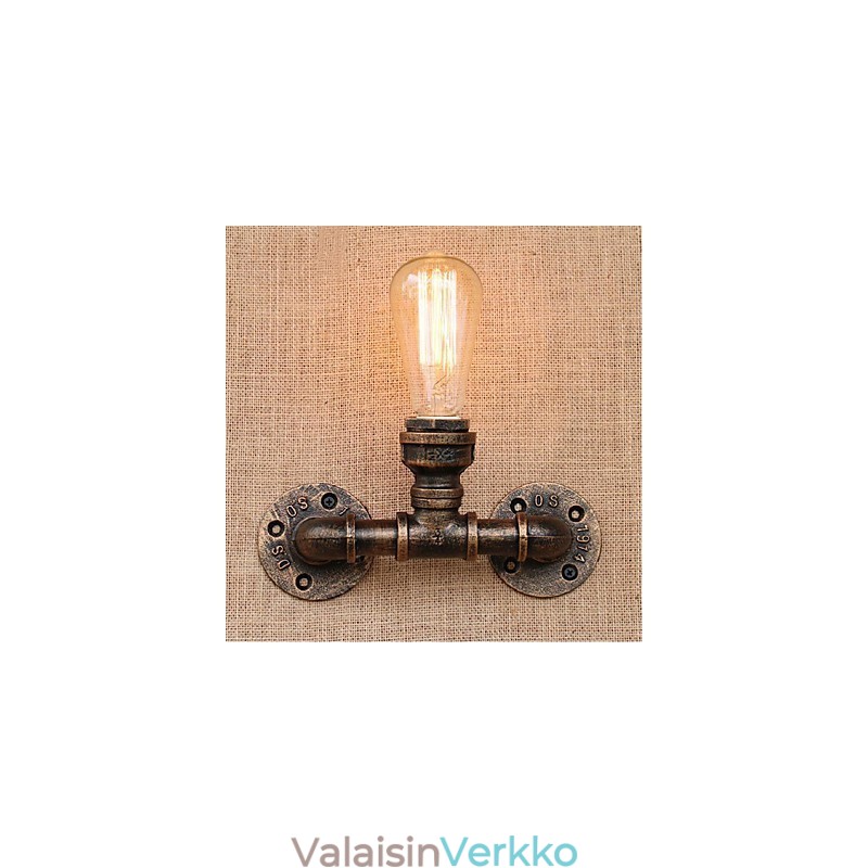Nostalgia Yksinkertainen vesiputki koristeellinen pieni seinävalaisin seinävalaisin