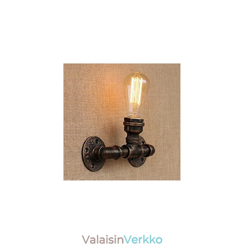 Nostalgia Yksinkertainen vesiputki koristeellinen pieni seinävalaisin seinävalaisin
