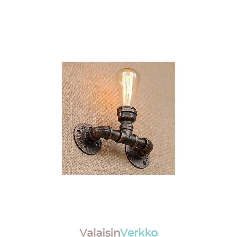 Nostalgia Yksinkertainen vesiputki koristeellinen pieni seinävalaisin seinävalaisin